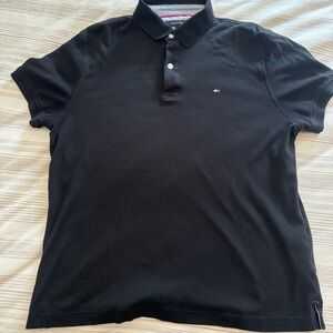 Tommy Hilfiger Men’s Short Sleeve Cotton Pique Polo- Regular Fit